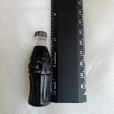 Vintage Coca-Cola Bottle cigarette Lighter 2.5” Miniature 1950s  