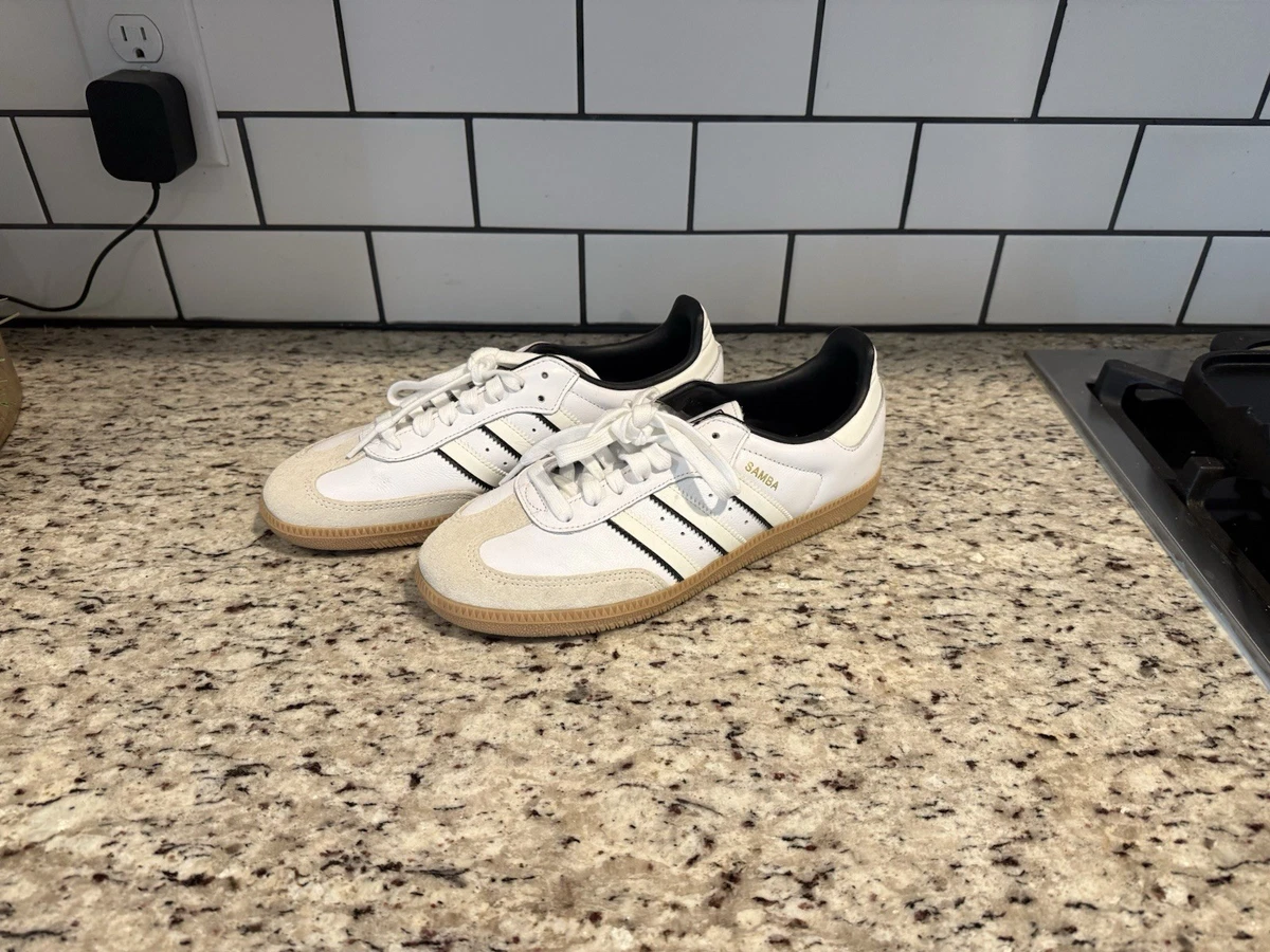 adidas gazelle silver green womens Adidas Womens Samba OG Cream White Violet Tone Sand Strata JI2678 – Sneaker  Junkies
