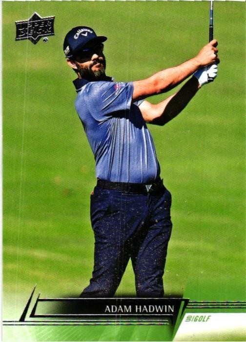 2024 Upper Deck Golf PGA Tour Adam Hadwin