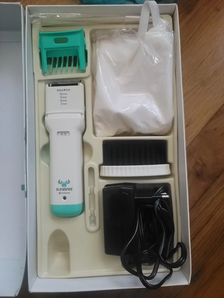 Cortapelos Hitachi CL-8320 HD de colección en caja original completa (RARA) Foto 2 de 4