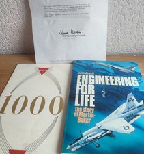 Engineering For Life The Story of Martin Baker, John Jewell With Signed Letter