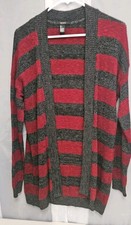 Women's Cardigan Christmas Or Freddy Krueger Style Used For Costume Size Large