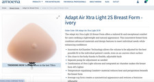 AMOENA Adapt Air Xtra Light 2S Breast Form Prosthesis, Size 5, NWT Paid 400