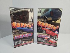 Hoppin' & Truckin' & Scrapin' VHS Tape x2 Low riders Hydraulics Sport Minis Rare