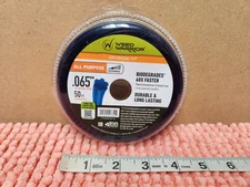 Weed Warrior Universal Fit Weed Trimmer Line 50 Ft .065 Diameter Navy Blue NEW