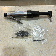 Taylor T-9750 90 Degree Aircraft Pneumatic Drill w/ Allen tool & 5 bits