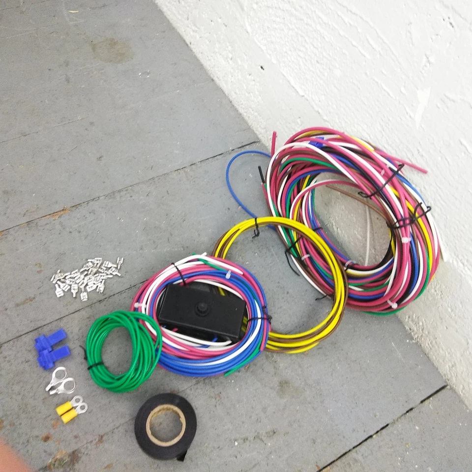 Glass Fuse Wire Harness for 1936-50 Cadillac Nose-to-Tail Period Correct 12v 69T - Image 4 of 4