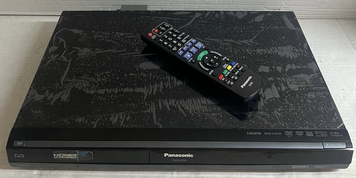 Panasonic DVD + RW DVD & Blu-ray Players with Hard Drive Recorder