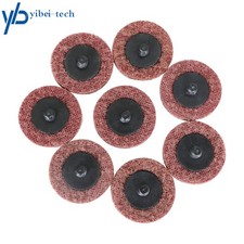 50 2 inch Medium Surface Conditioning Discs Roll Lock Die Grinder Sanding Pads