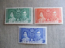 St.Helena, Scott# 115-117, MH