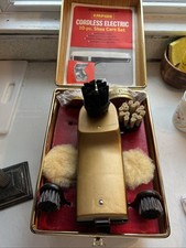 Vintage Shoe Shine Empire Cordless Shoe Care Set