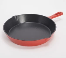 Geoffrey Zakarian 10" Colored Cast-Iron Skillet    USED