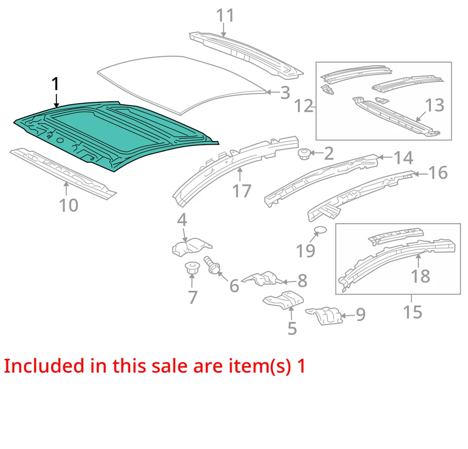 Techo corredizo con techo panorámico para 06-10 SCION TC 3914830 Foto 3 de 4