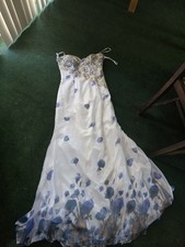 New Size 8 Carisse Strapless Prom Dress