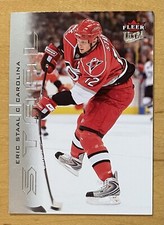 Eric Staal 2009-10 Fleer Ultra #29 Carolina Hurricanes Star EX