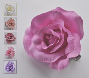 Détails Sur Tissu Fleur Rose Pince à Cheveuxslide En Pâle Pastel Poudre Couleurs Incl Rose Bébé Afficher Le Titre Dorigine