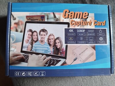 New Open Box 4K 1080P 60fps HDMI to USB 3.0 Video Capture Card Game Rekorder 