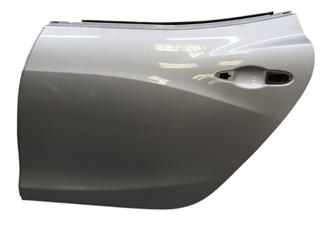 14-20 Maserati Ghibli Rear Left Driver Side Door Shell Panel Silver Oem