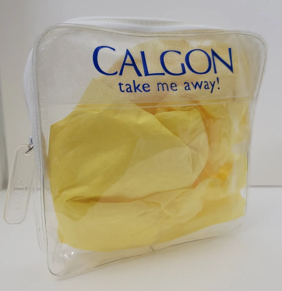 12 - Clear CALGON Zippered Cosmetic Bags (Size: 5 " x 5" x 5") - Image 3 of 4