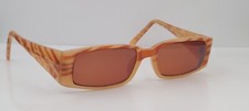 Vintage Gothamstyle 119 Brown Rectangular Sunglasses USA FRAMES ONLY