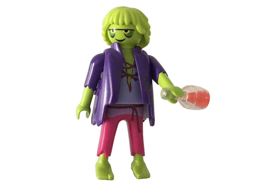 Playmobil Green Halloween Monster w/ potion - C59
