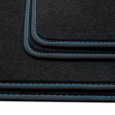 Velours Fußmatten passend für Chevrolet Camaro 6 ab Bj. 2016-2024 Deluxe Velours