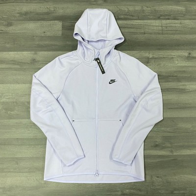 NIKE TECH FLEECE HOODY LAVENDER MIST BLACK PURPLE
