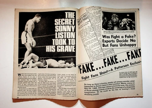 1978 March Big Book Of Boxing Magazine Sonny Liston Ali Tony Zale Randy Sandy - Picture 5 of 7