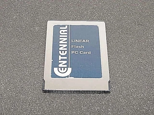 Centennial 32MB Series 2, 16Bit, 2KB Attribute Memory Flash Linear PCMCIA Card