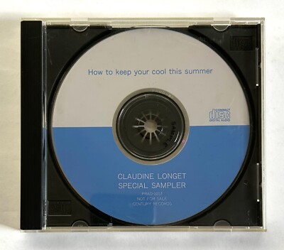 CLAUDINE LONGET SPECIAL SAMPLER JAPAN PROMO ONLY CD 1993 PRAD-0017 E01