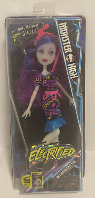 Monster High Electrified Ari Hauntington  Doll 2016/Damaged Box/Read