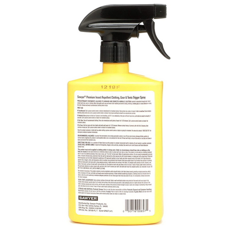 24 oz ropa repelente de garrapatas de insectos niguas gatillo spray campamento | eBay