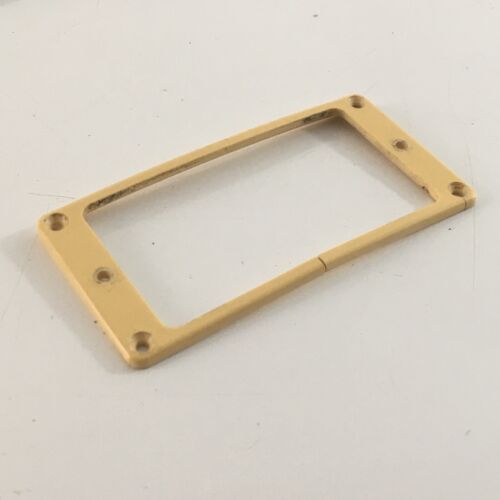 One Aged Relic Cream Pickup Ring For Humbucker Epiphone Gibson LP Curved Bottom - 第 1/9 張圖片