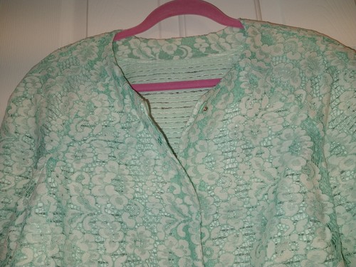 NEW BLUMARINE REVERSIBLE 2 in 1 WOMEN'S CARDIGAN US 10 12 IT 48 MADE IN ITALY - Picture 12 of 12