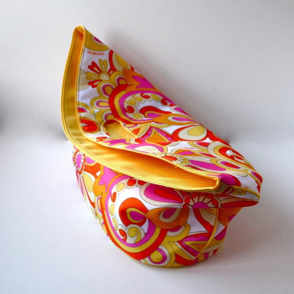 BOLSO DE PLAYA GRANDE PAISLEY FLOR MULTICOLOR CLÍNICA TALLA 22" X 6" X 13" Foto 2 de 3