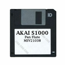 Akai S1000 Floppy Disk Pan Flute MSV21038