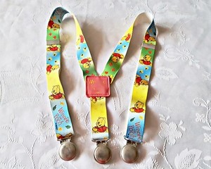 VINTAGE AUTHENTIC DISNEY WINNIE THE POOH BOYS SUSPENDERS