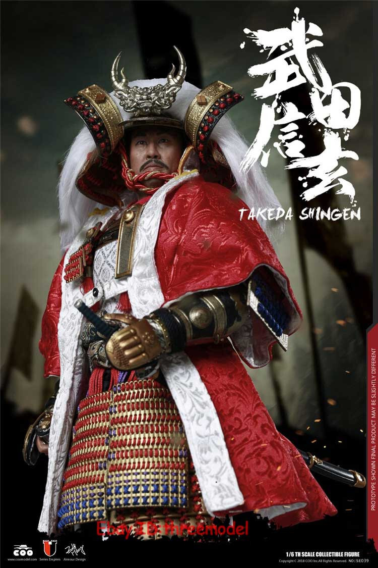 COOMODEL NO.SE039 1/6 SERIES OF EMPIRES Takeda Shingen Trade