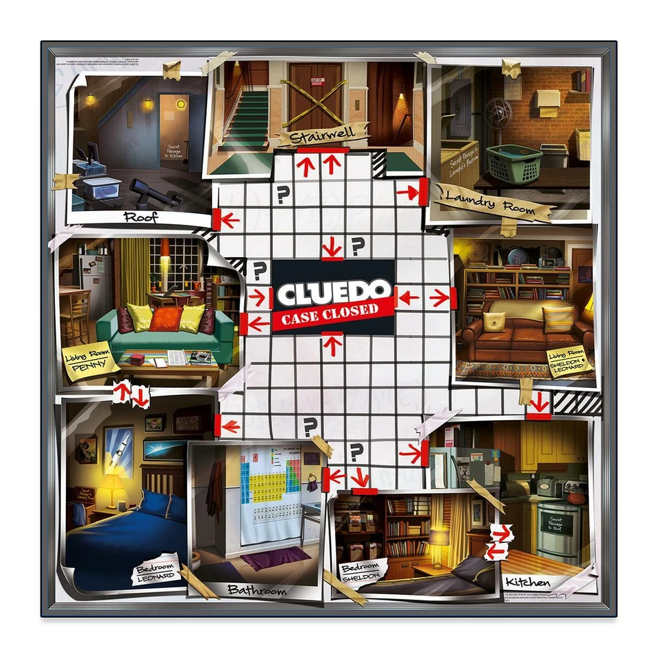 The Big Bang Theory Cluedo Mystery Board Game - Image 3 of 4