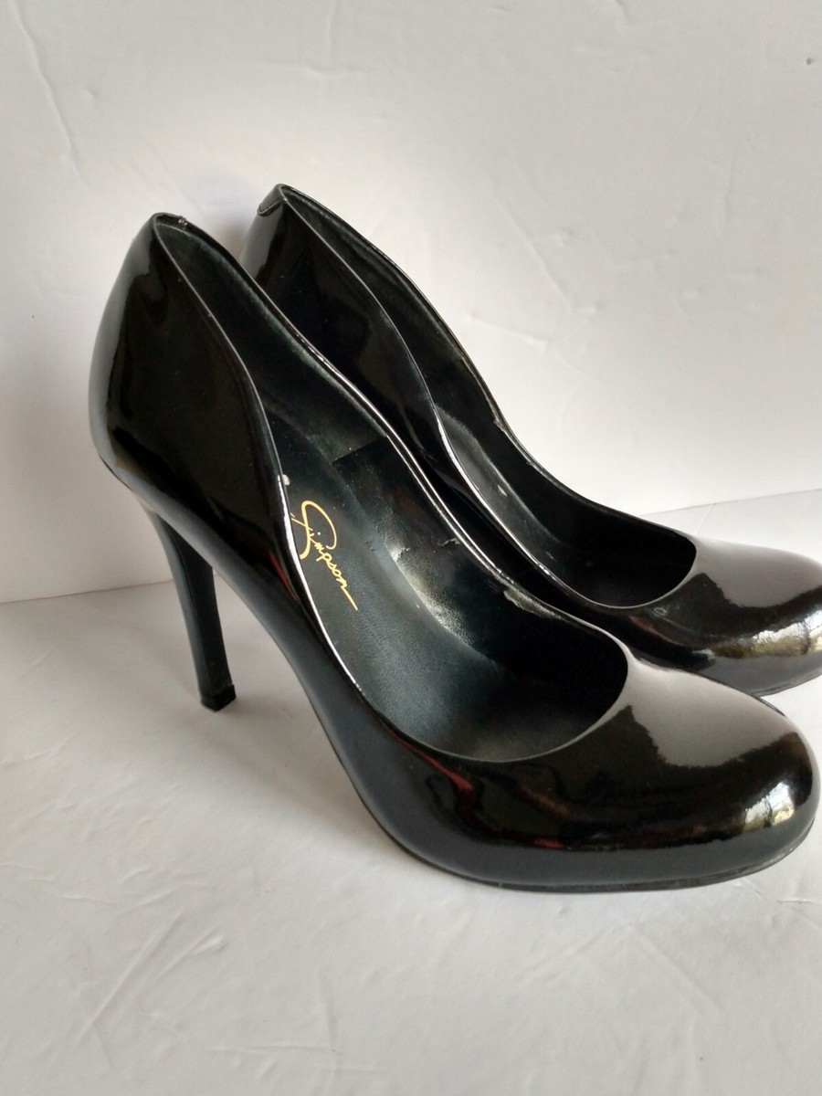 Chaussures à Talons Noires Jessica Simpson Taille 7B/37 - Occasion En Bon état