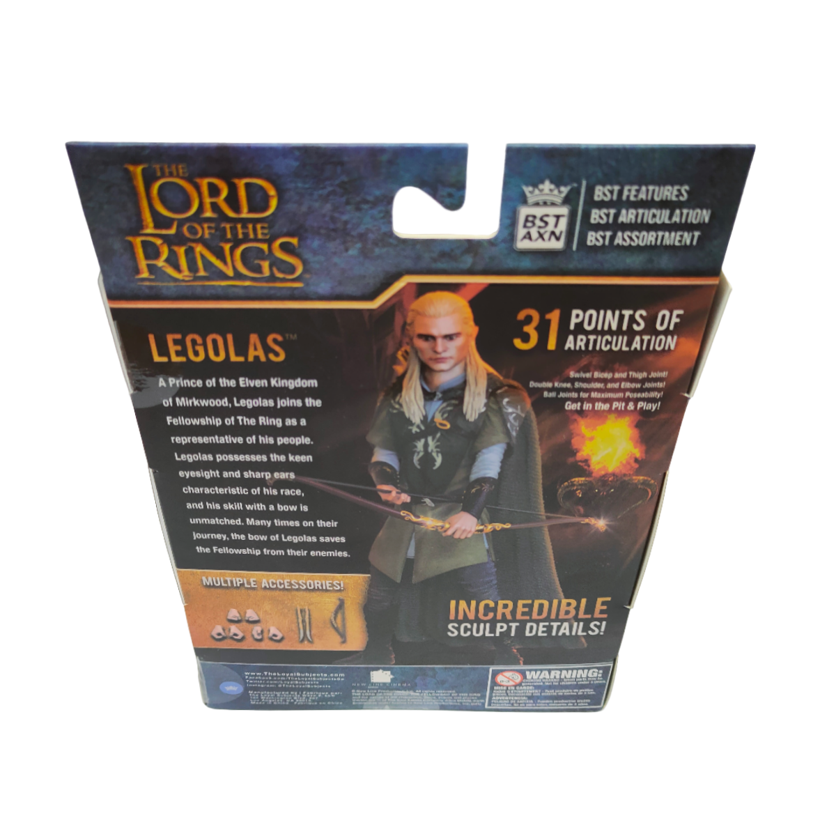 THE LORD OF THE RINGS BST AXN ACTION FIGURE LEGOLAS 13cm