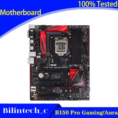 FOR ASUS B150 Pro Gaming/Aura Motherboard Supports DDR4