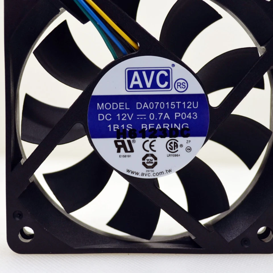 High Speed 70x70x15MM PWM Fan for Workstation Server (DF127015BU or DA07015T12U) - Image 2 of 4