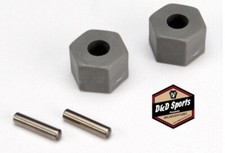 Traxxas 3654 Wheel hubs hex tall offset, Rustler/Stampede front 2 / pins