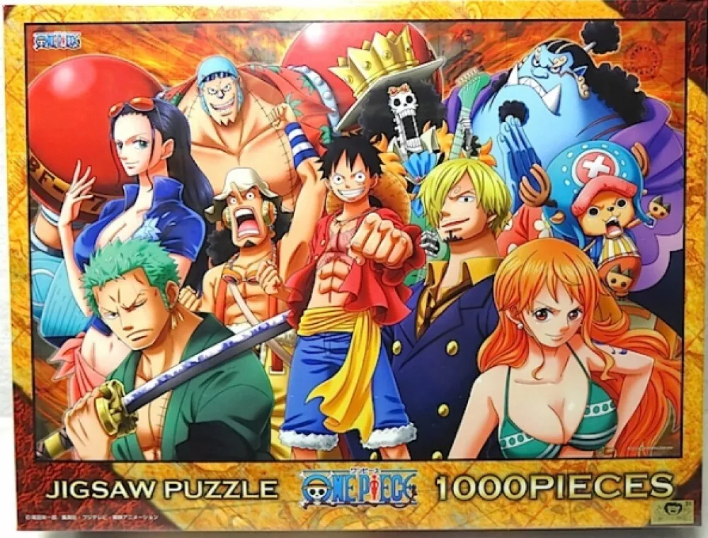 Onepiece Puzzle 1000 pcs, High Quality Anime Zigsaw Puzzle