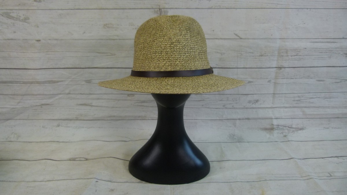 Florentino Braided Summer Hat Paper Straw Natural Color Size 