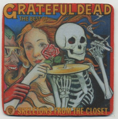 The Best of Grateful Dead Album COASTER - Skeletons from the Closet