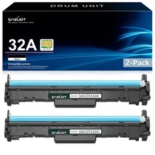 CF232A 32A Drum Unit Compatible for HP LaserjetPro M203dw M227fdw M227fdn(2Pack)