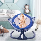 adjust. 3-In-1 Baby Bouncer Swing Seat Rocker Electric W/ lullabies Cradle Chair