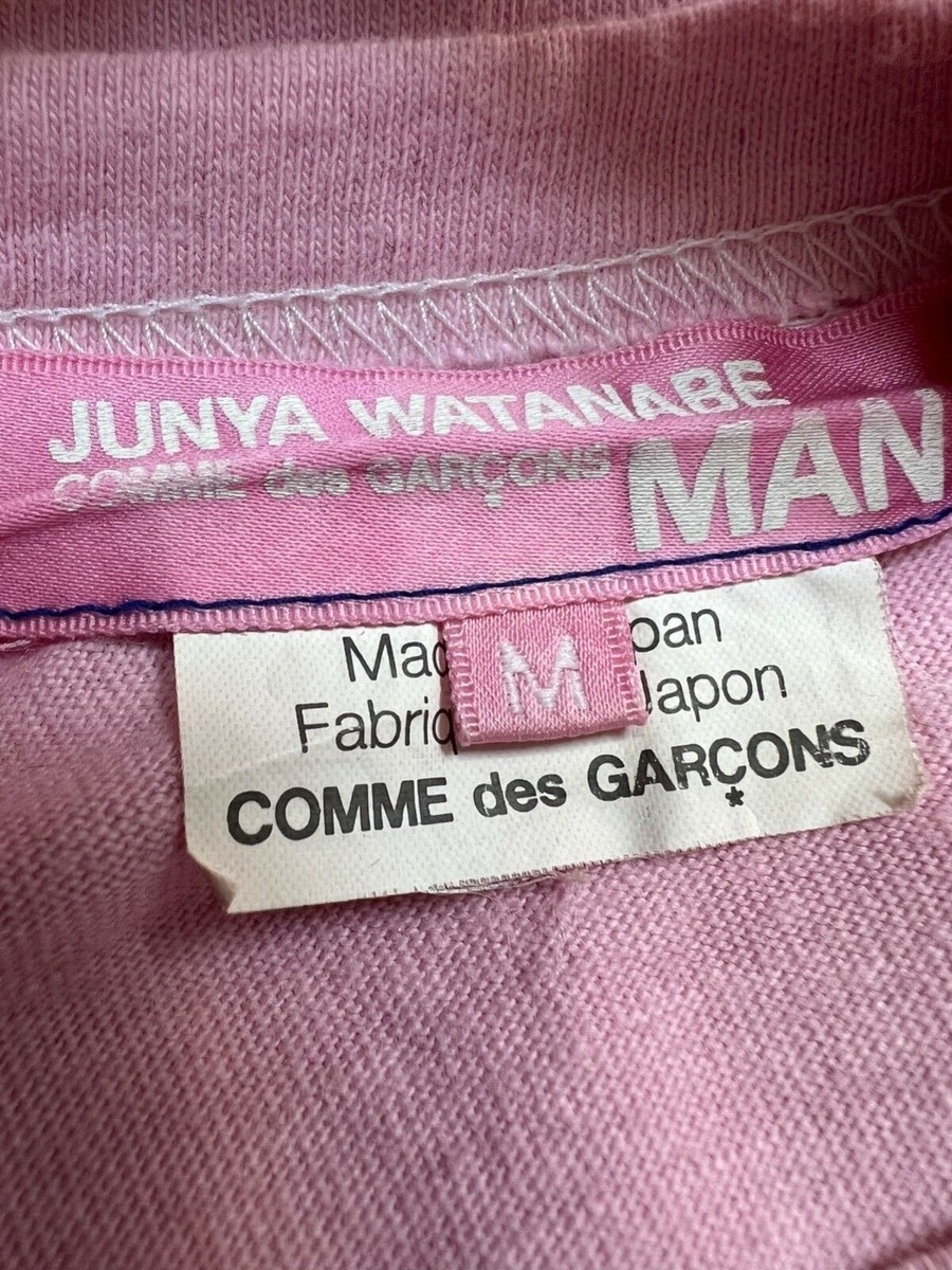 JUNYAWATANABE MAN PINK COMME des GARÇONS Vintage Junya Watanabe COMME des Garcons Pink Men's T-Shirt sz